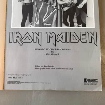 Hal Leonard Iron Maiden Powerslave / Somewhere in Time Guitar Tablature Book image 4