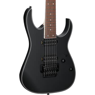 Ibanez RG7420EX Electric Guitar, Black Flat image 1