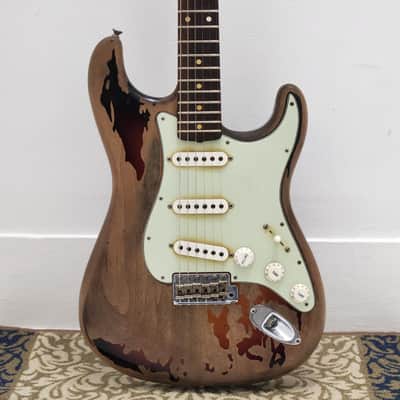 Fender Custom Shop Rory Gallagher Stratocaster 2015 - Relic Sunburst image 2