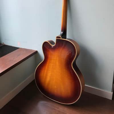 Albanus Professional 17" Archtop (1950's) - RARE and VIBRANT! image 6