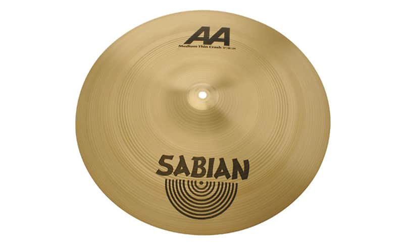 Sabian AA Series 18" Medium Thin Crash Cymbal - 21807 (Natural)