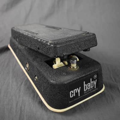 1970s Jen Cry Baby Super 250.422 Wah Pedal (White Fasel) | Reverb