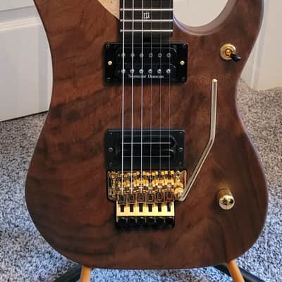 Washburn N4 Walnut Mourning Windows Inlays Proto Davies 2.0  2010 Nuno Bettencourt Signature image 1