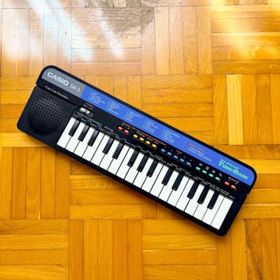 Casio SA-3 Tone Bank (Japan, 1995) - Vintage 32-Keys Mini Keyboard Synthesizer! Extremely Rare! Read the full ad! image 9