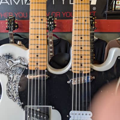 VALKENBURG USA Doubleneck Tele strat DRAGON GUITAR image 10