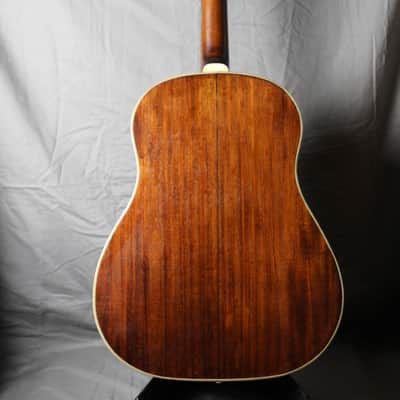 Gibson Southern Jumbo Banner Headstock 1942-45 Black (refin) w/OHSC image 13