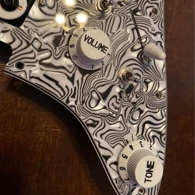 3-ply HH Loaded Prewired Guitar Pickup Pickguard for Strat ST Electric Guitar image 3