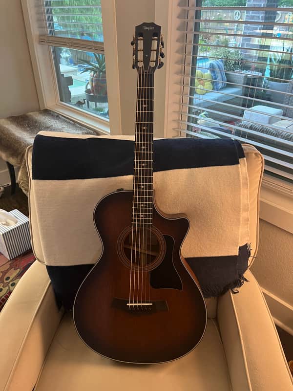 Taylor 322ce 12-Fret Tasmanian Blackwood 2016 - 2019 - Shaded Edgeburst image 1