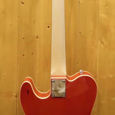 AIO TB4 4 String Telecaster Bass - Tiger Amber w/gig bag image 18