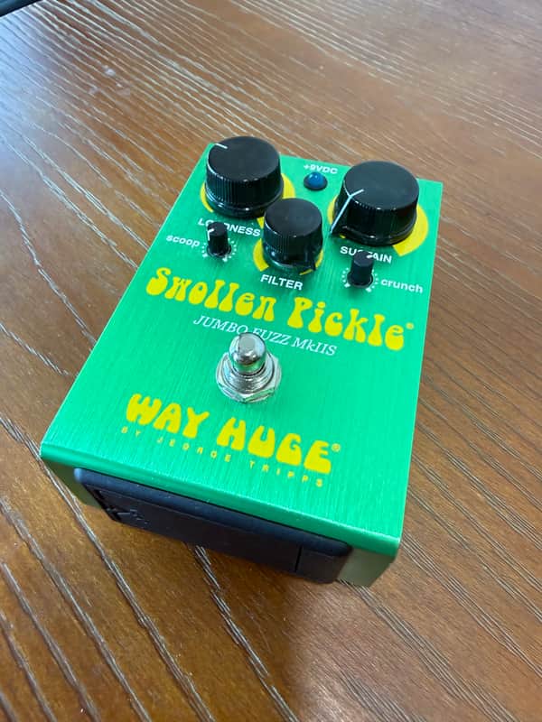 Way Huge WHE401S Swollen Pickle MkIIs Jumbo Fuzz 2016 - 2021 - Green image 1