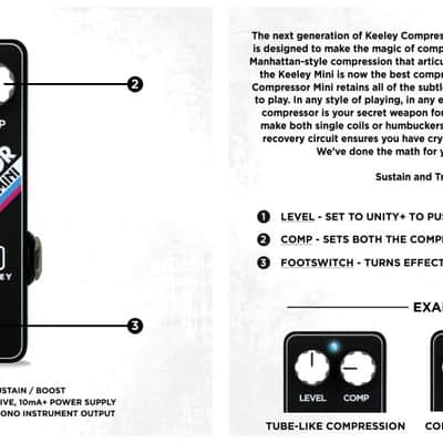 2023 Keeley - Compressor Mini Pedal image 5