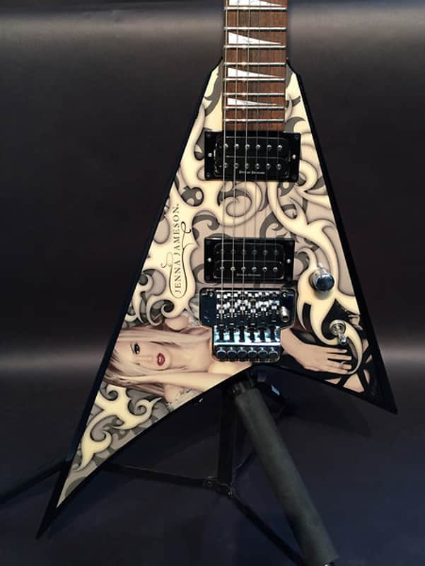Jackson RX100 Jenna Jamison King V Electric Guitar | Reverb