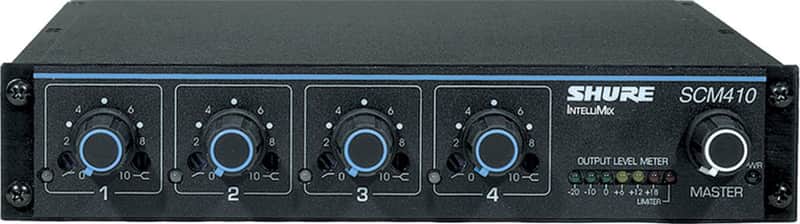 Shure SCM410 Auto Microphone Mixer image 1