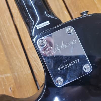 Epiphone Les Paul Junior Cold Case Season 4 Edition Signed By Chuck Berry 2006 Blue image 17
