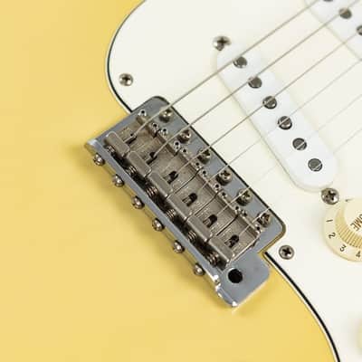 Fender Fender Custom Shop Stratocaster NOS MN Olympic White Pre Owned 1998 - Olympic White image 5