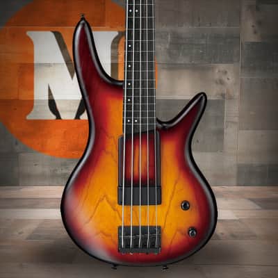 Ibanez Gary Willis Signature 5 String Electric Bass w/Bag - Tequila Sunrise Flat (GWB205TQF) image 1