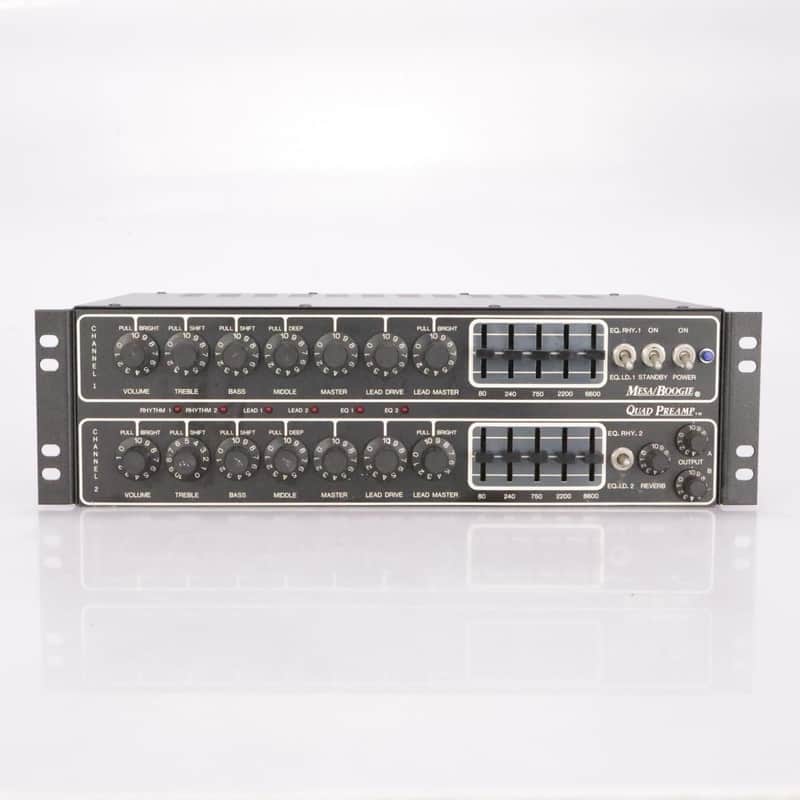 Mesa Boogie Quad Preamp Rack Tube Guitar Amp Mark IIC III Wendy & Lisa #37075 image 1