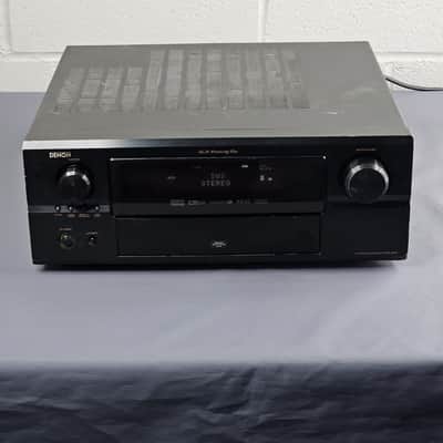 Denon AVR-3805 AV Surround Receiver - 7.1 Channel 120 full-range watts No Remote - Black image 1