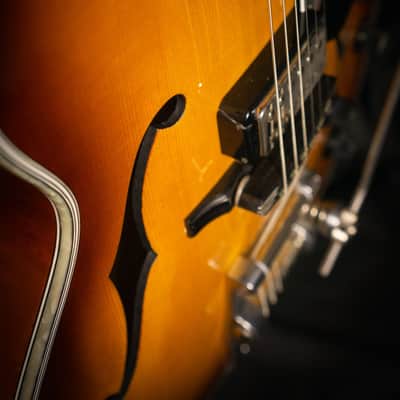 Hofner Custom Thin President Gold Label 125th Anniversary Model (Pre-Owned) image 14