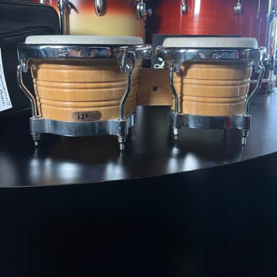 L.P. Latin Percussion Generation II Bongos w/Comfort Curve II Rims & Deluxe LP Bag image 3