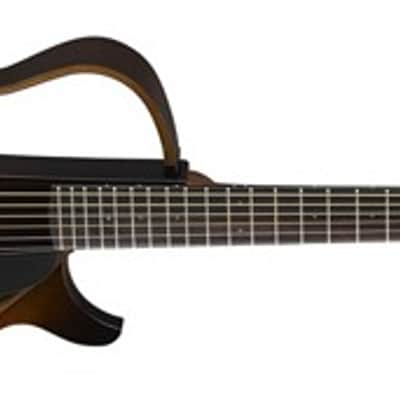 Yamaha SLG200S Steel String Silent Guitar (Tobacco Brown Sunburst) image 1