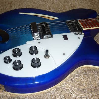 Rickenbacker 360 Limited Edition 2006 Blue Burst Color Of The Year image 12