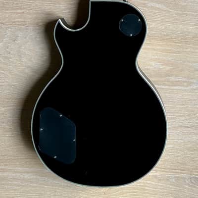 Rally Les Paul Custom John Sykes 1990 - Black Beauty - Gibson Dirty Fingers Pickups and Brass Nut image 9