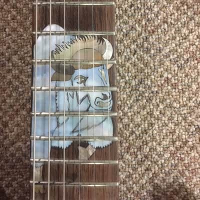 Custom Custom SG style guitar ! MOP Inlays ! 1990 natural image 4