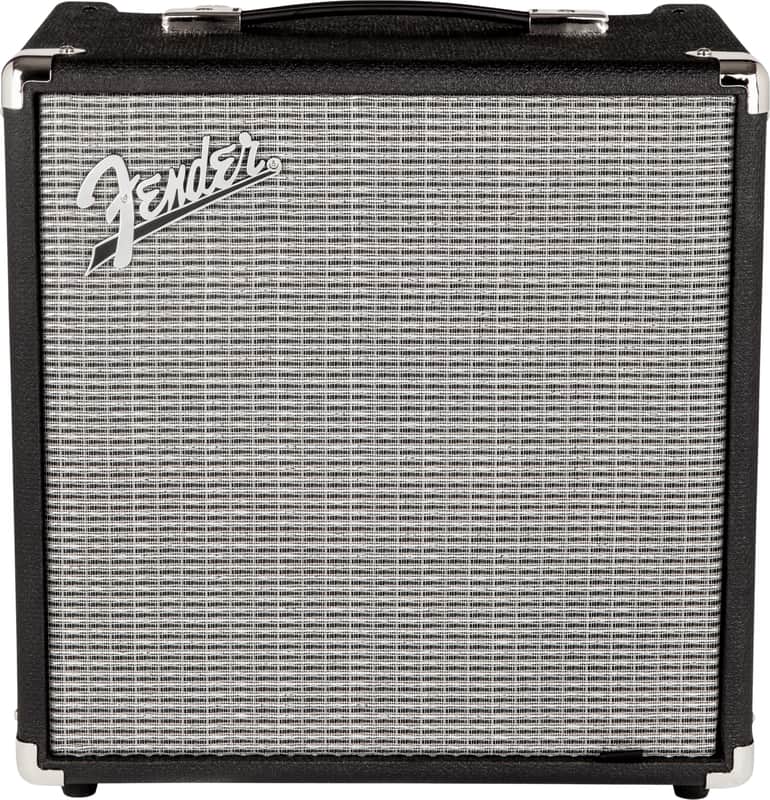 Fender Rumble 25 V3 Bass Amp Combo, Black/Silver image 1