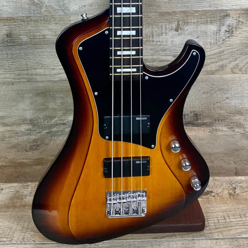 Used ESP LTD Stream 204 Bass Sunburst w/case TSU12109 image 1