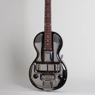 Rickenbacker Electro Spanish Model B Tenor Solid Body Electric Guitar (1939), ser. #C2122, original black hard shell case. image 1