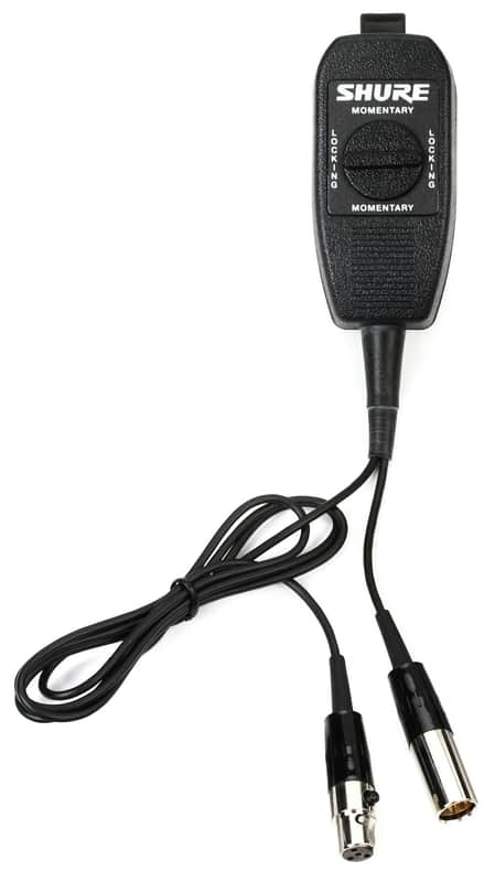 Shure WA360 In-Line Mute Switch with TA4F Connector for Shure Microphones image 1