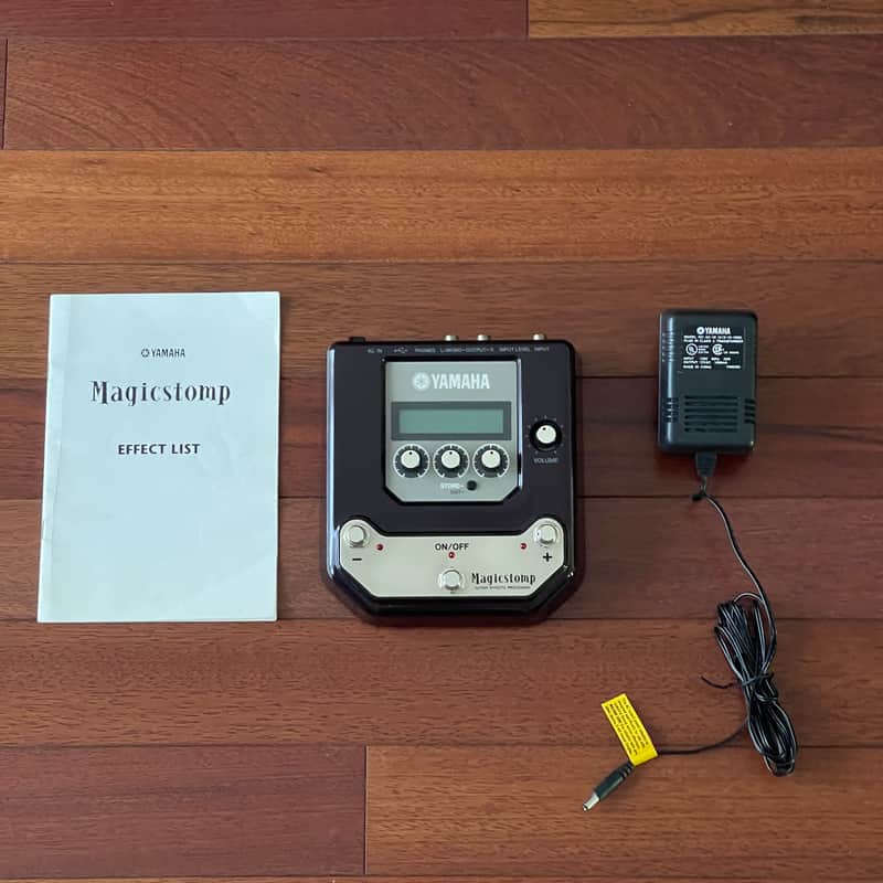 Yamaha Magicstomp Rare UB99MK2 Firmware 2.10 + Holdsworth Patches + Original Power Supply image 1