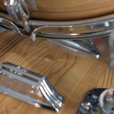 1960's Rogers Fullerton Era Powertone 3pc Kit - Butcher Block image 7