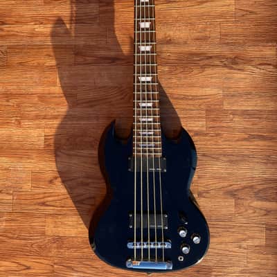 Epiphone 5-String SG Bass Black EB-35 EB35 image 2