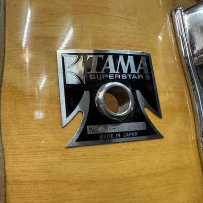 Tama AW458 Superstar Mastercraft Artwood Birch 8x14" Snare Drum with Roller-Action Strainer 1981 - 1986 - Super Maple image 7