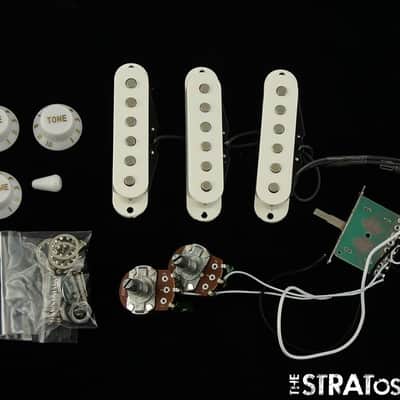 Fender Squier Affinity Series Strat PICKUPS POTS + KNOBS, Stratocaster. image 1