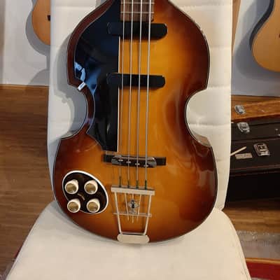 Höfner Hofner 1956 Bass LEFTHAND*Hand made in Germany*very rare image 3