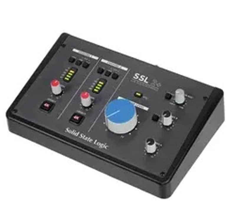 Solid State Logic SSL 2+ USB Audio Interface 2020 - Present - Black image 1