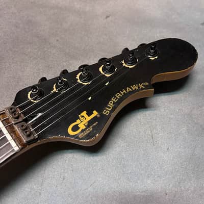 1980's G&L Superhawk Black w/Kahler image 2
