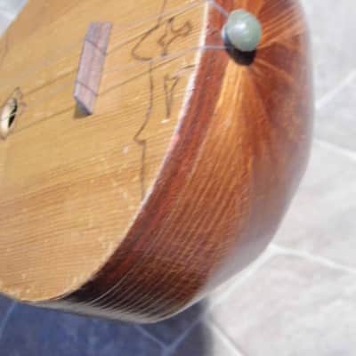vintage Uzbek 2string muleberry dotar dutar dutor central Asia plucked folk instrument image 17