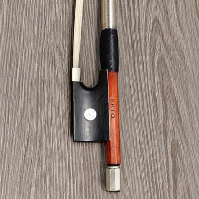 E.P.T.O. Ernst Paul Todt 4/4 Pernambuco Violin Bow - Early 20th Century Germany image 4
