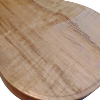 Weymann® Official Replacement Body - Type D - USA Made - Quilted African Maple Solid Body Electric Guitar image 2