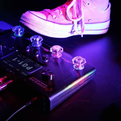 Hotone Karat Cap Transparent Footswitch Cover Switch Protector Stomp Knob Pedal Top image 6