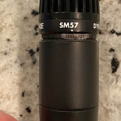 Shure SM57 Cardioid Dynamic Microphone 1984 - Present - Black image 3
