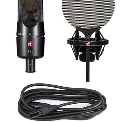 sE Electronics SE X1-S-VOCAL-PACK Large Diaphragm Condenser Microphone Recording Pack image 1