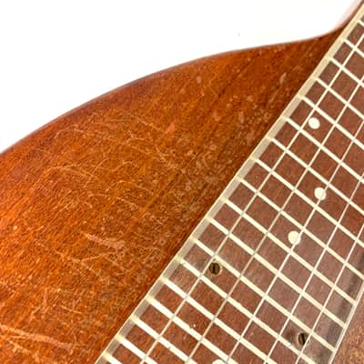 Electromuse Lap Steel 1940s - Natural original internal cable and case included! image 10