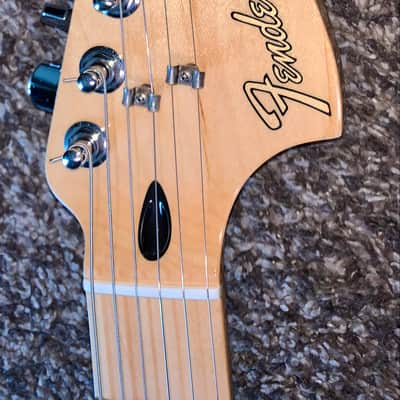 2015 Fender Deluxe Lone Star hss Stratocaster, Maple Fingerboard, Ocean Turquoise electric guitar image 2