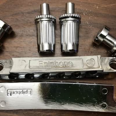 2017 Epiphone Les Paul Special II Electric Guitar Bridge & Tailpiece With Mounts image 2