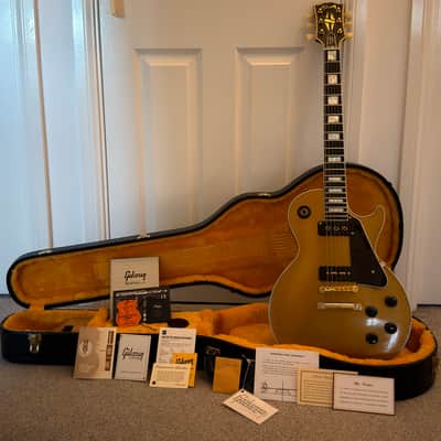 Gibson M2M Les Paul Custom 1954 Reissue, Murphy Lab Light Aged 2024 - Antique Gold, Light Aged image 15
